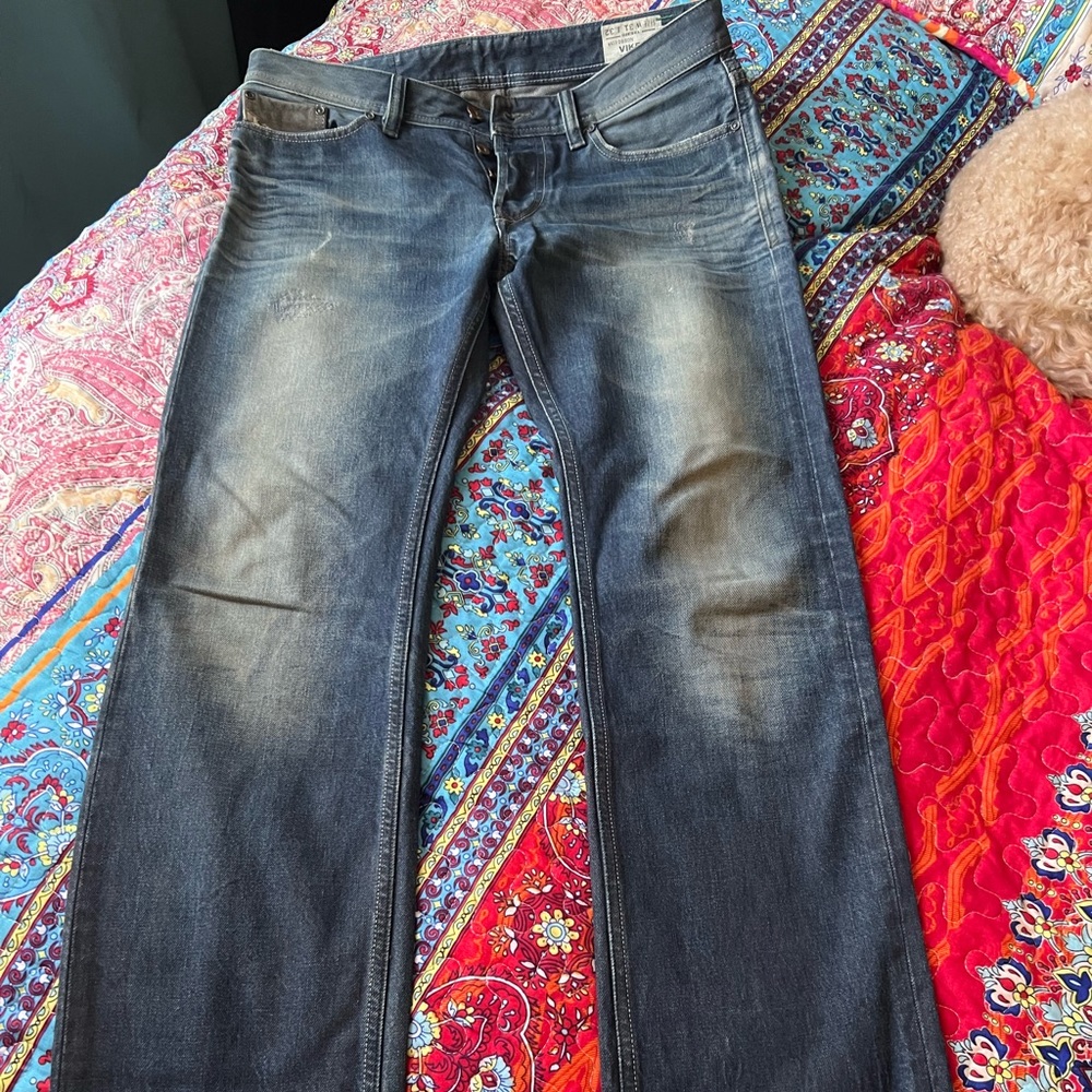 Diesel Viker Jeans W31 L32  Mens Distressed Denim